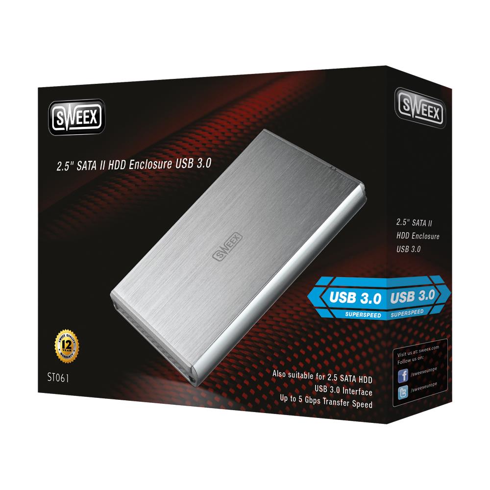 2.5" SATA II HDD Enclosure USB 3.0 - Foto 2